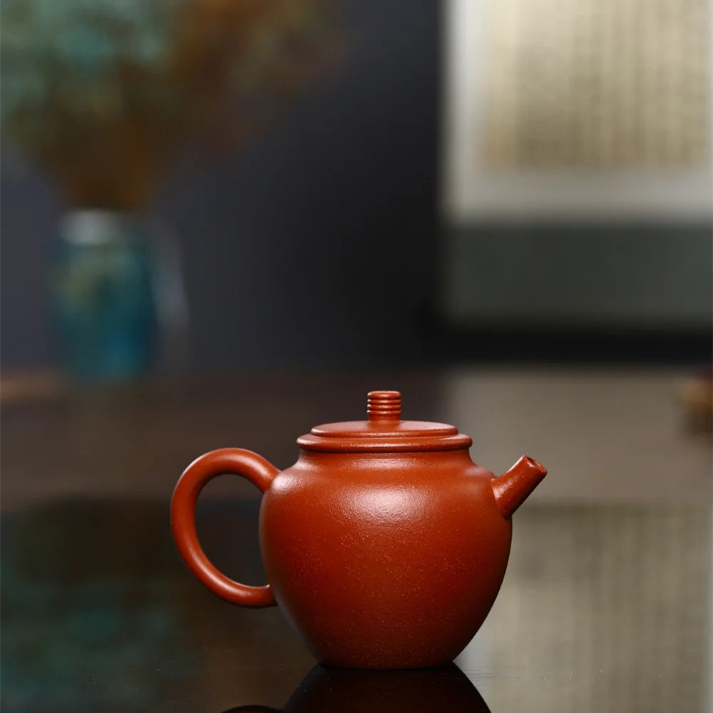 120cc Chinese teapot Yixing Purple Clay Teapot Handmade Raw Ore Dahongpao Multi-cai Pot Kung Fu Tea Set Yixing teapot