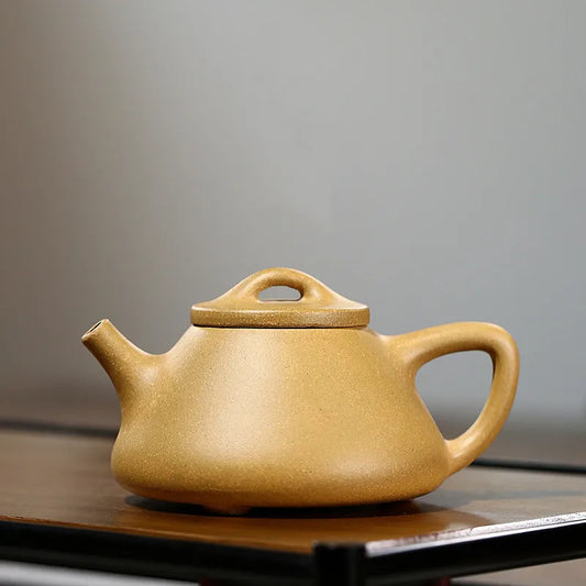 120cc Real Handmade Yixing Teapot Azure Clay Xishi Pot Chinese Kettle Kung Fu Zisha Tea Set Pure Teaware