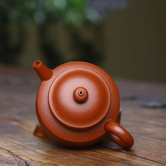 120cc Tradition Zhu Mud Zisha Teaware Chinese Yixing Purple Clay Tea Pot Household Filter Teapot Customized Beauty Tea Infuser