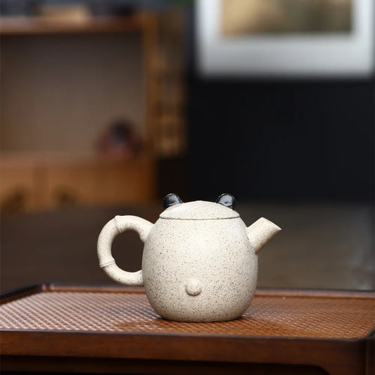 120cc Yixing Teapots Boutique Purple Clay Tea Kettles Ball Shaped Infuser Authentic Tea Pot Beauty Teaware Pots Zisha Tea Set