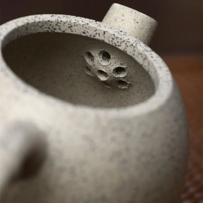 120cc Yixing Teapots Boutique Purple Clay Tea Kettles Ball Shaped Infuser Authentic Tea Pot Beauty Teaware Pots Zisha Tea Set