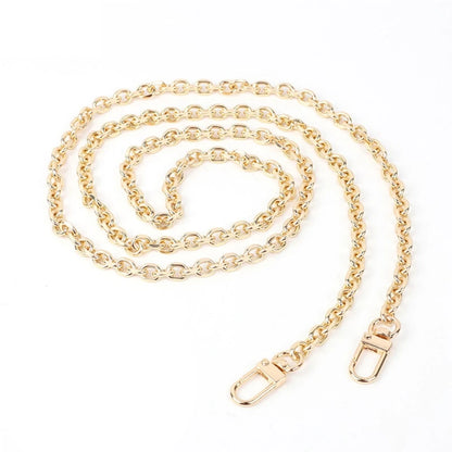 120cm DIY Chain Strap Handbag Chains Accessories Lady Shoulder Bags Crossbody Replacement Straps with Metal Buckles Making