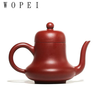 120ml Chinese Yixing Purple Clay Teapot Master Hand-carved Tea Pot Raw Ore Handmade Dahongpao Kettle Authentic Zisha Tea Set