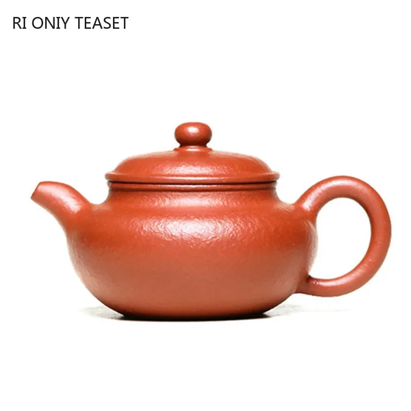 120ml Chinese Yixing Purple Clay Teapots Beauty Kettle Famous Artists Handmade Tea Pot Teaware Raw Ore Zisha Tea Set Accessories