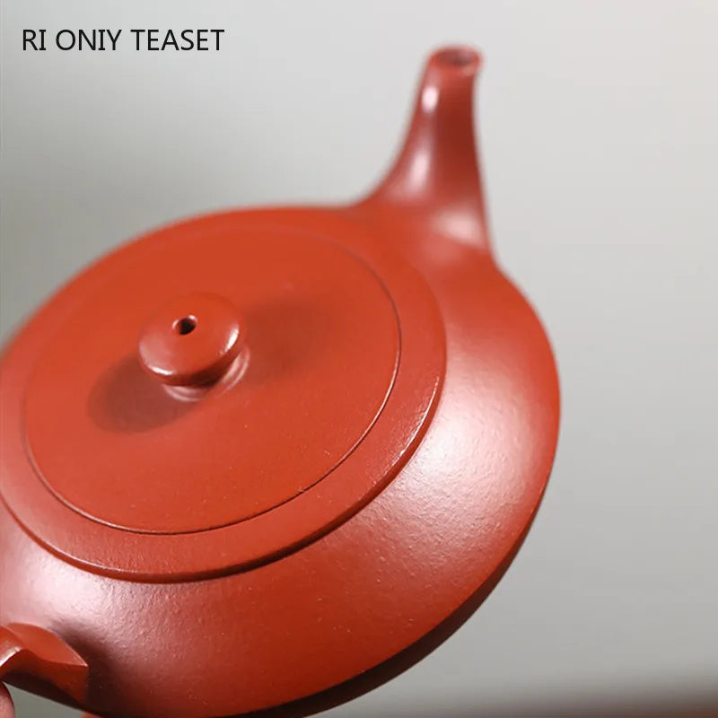 120ml Chinese Yixing Small Capacity Purple Clay Teapots Beauty Kettle Famous Artists Handmade Tea Pot Raw Ore Zisha Tea Set