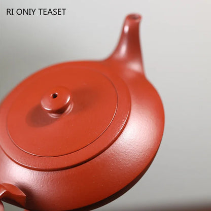 120ml Chinese Yixing Small Capacity Purple Clay Teapots Beauty Kettle Famous Artists Handmade Tea Pot Raw Ore Zisha Tea Set