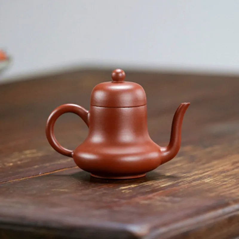 120ml Yixing Handmade Purple Clay Teapots Raw Ore Dahongpao Home Tea Pot Beauty Kettle Teaware Chinese Zisha Tea Set Accessories