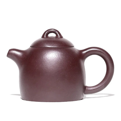 120ml Yixing Purple Clay Pot Handmade Famous Tea Set Raw Ore Purple Sand Qin Quan Pot Home Collection Old and Rotten Purple Clay