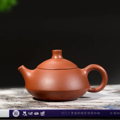 120ml Yixing Purple Clay Teapot Oolong Tea Puer Tea Mini Pot Kung Fu Teapot Original Mine Authentic Famous Handmade Tea Set