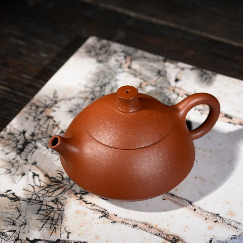 120ml Yixing Purple Clay Teapot Oolong Tea Puer Tea Mini Pot Kung Fu Teapot Original Mine Authentic Famous Handmade Tea Set