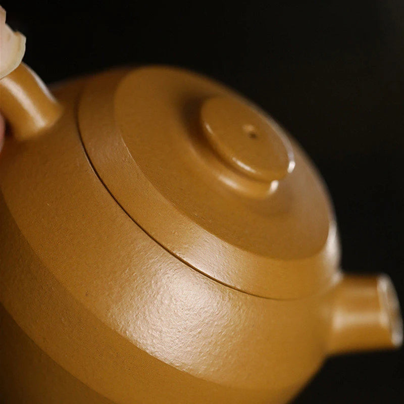120ml Yixing Raw Ore Purple Clay Teapots Handmade Small Capacity Tea Pot Kettle Chinese High-end Zisha Tea Set Collection Gifts