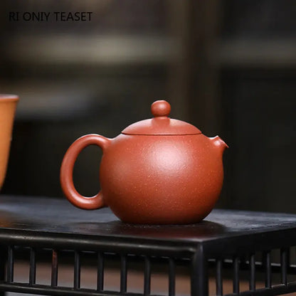 120ml Yixing Small Capacity Purple Clay Teapot Chinese Famous Artists Handmade Xishi Tea Pot Beauty Kettle Zisha Tea Set Teaware
