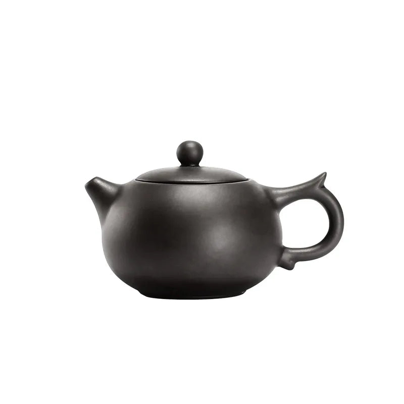 125cc Chinese Yixing Purple Clay Teapots Handmade xishi Filter Tea Pot Authentic Zisha Tea Set Home Customized Beauty Kettle