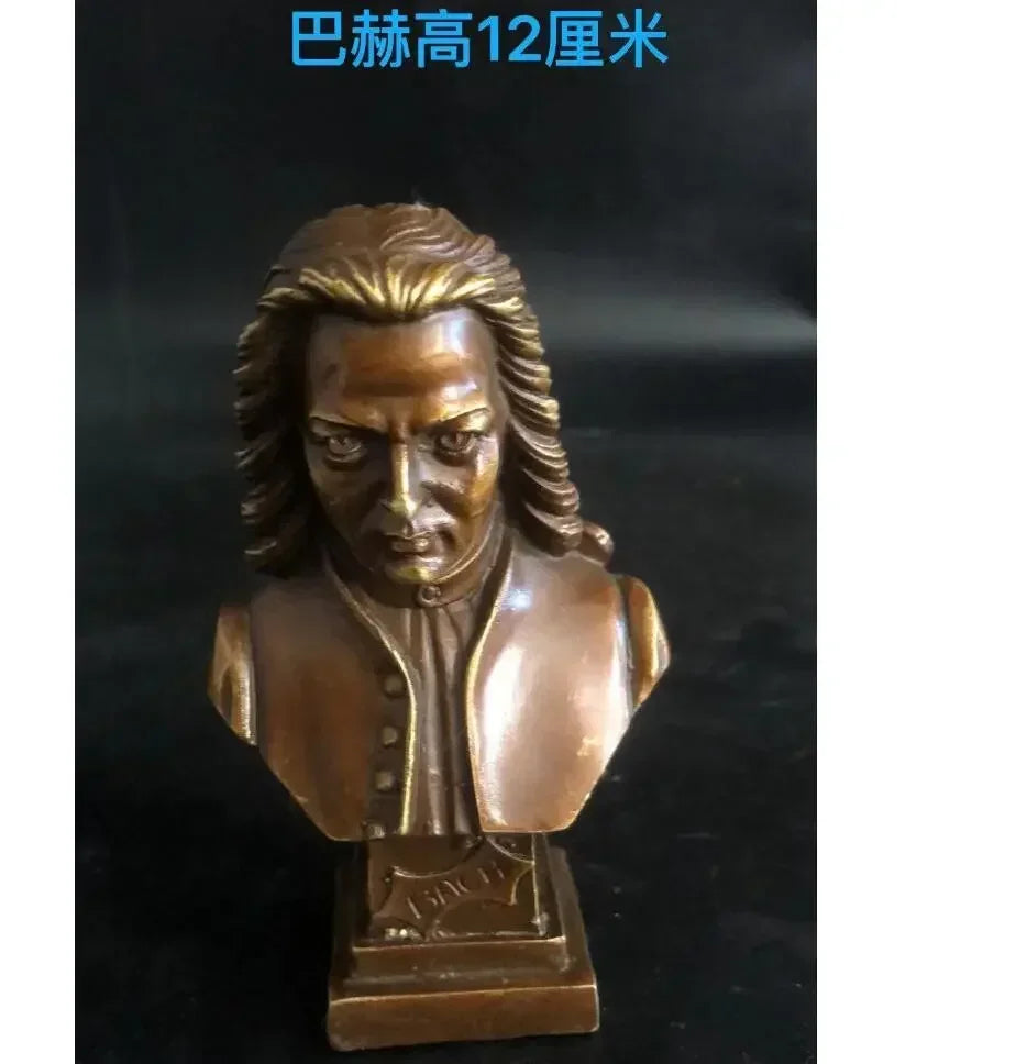 12CM Russian Tsar NICHOLAS II bust statue 5" H bronze statue 15cm Suvorov /Emperor Peter Zhukov 21CM