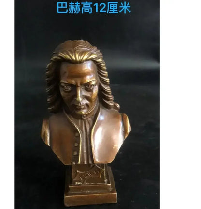 12CM Russian Tsar NICHOLAS II bust statue 5" H bronze statue 15cm Suvorov /Emperor Peter Zhukov 21CM