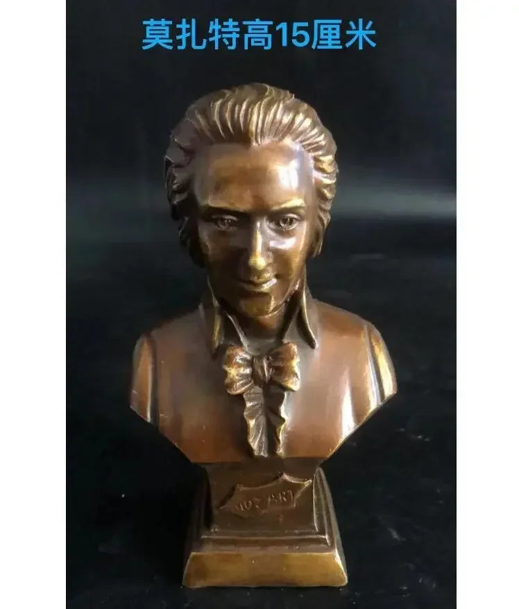 12CM Russian Tsar NICHOLAS II bust statue 5" H bronze statue 15cm Suvorov /Emperor Peter Zhukov 21CM