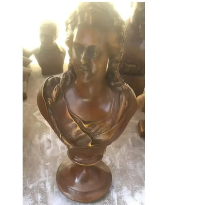 12CM Russian Tsar NICHOLAS II bust statue 5" H bronze statue 15cm Suvorov /Emperor Peter Zhukov 21CM