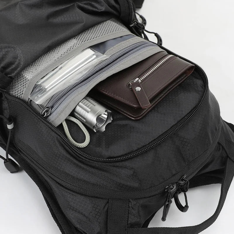 12L Outdoor Running Bicycle Bag Sport Cycling Backpack Breathable Ultralight Bike Water Bag Climbing Cycling Hydration Back Pack