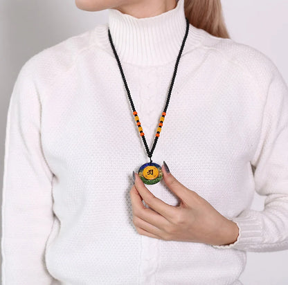12PCS Buddhist supply Greco-Buddhist pocket travel safe Exorcise evil spirits Almighty talisman Shurangama Mantra Pendant Amulet
