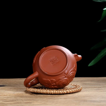 130CC Yixing Purple Clay Teapot Chinese Kettle Handmade Kung Fu Zisha Tea Set Puer Teaware