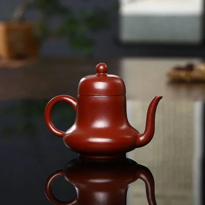 130ML Small Capacity Yixing Clay Teapot Senior Craftsman Handmade Raw Ore Kettle Puer Tea Set Kung Fu Zisha Teaware