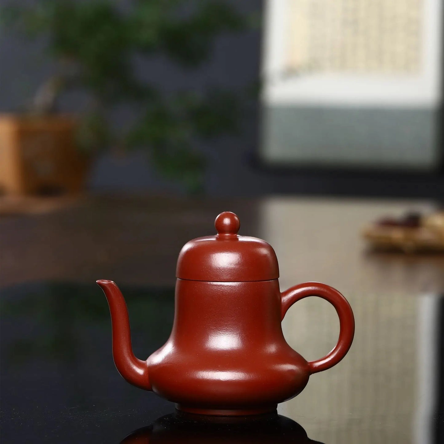 130cc Authentic Yixing Purple Clay Teapot Dahongpao shiting  Pot Handmade Filter Beauty Kettle Tradition Puer Tea Set Drinkware