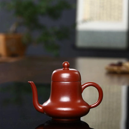 130cc Authentic Yixing Purple Clay Teapot Dahongpao shiting  Pot Handmade Filter Beauty Kettle Tradition Puer Tea Set Drinkware