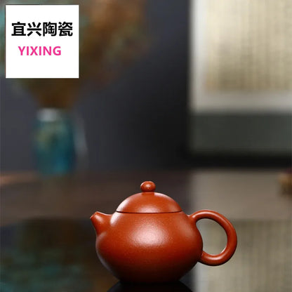 130ml Authentic Yixing Purple Clay Teapot Raw Ore Zhu Mud Home Tea Pot Zisha Filter Beauty Tea Kettle Chinese Teaware Supplies