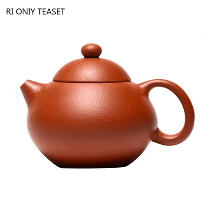 130ml Authentic Yixing Purple Clay Teapot Raw Ore Zhu Mud Home Tea Pot Zisha Filter Beauty Tea Kettle Chinese Teaware Supplies