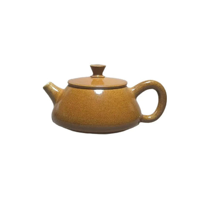 130ml Chaishao Chai-fired Jianshui Clay Pure Handmade Shipiao TeaPot(Not Yixing Zisha) Kung Fu Tea Set Drinkware Tea Ceremony