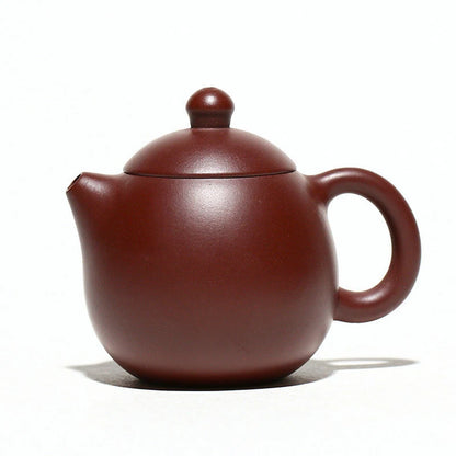 130ml Chinese Yixing Famous Purple Clay Teapots Handmade Dragon Egg Tea Pot Raw Ore Purple Zhu Mud Kettle Zisha Tea Set Teaware