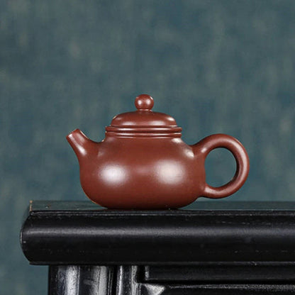 130ml Chinese Yixing Purple Clay Teapots Handmade Tea Pot Raw Ore Beauty Kettle Famous Zisha Tea Set Teaware Gift