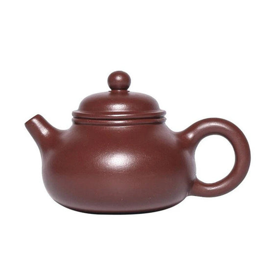 130ml Chinese Yixing Purple Clay Teapots Handmade Tea Pot Raw Ore Beauty Kettle Famous Zisha Tea Set Teaware Gift