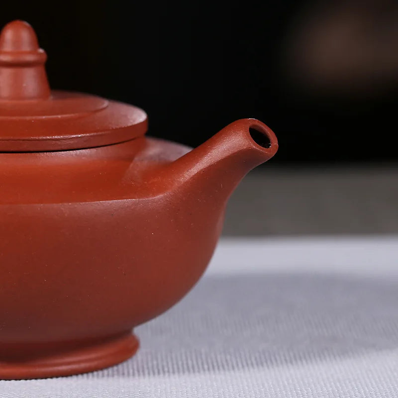 130ml Mini Purple Clay Teapot Yixing Purple Clay Pot Zisha Tea Set Raw Mine Clear Cement Milk Teapot Genuine Yixing Teapot
