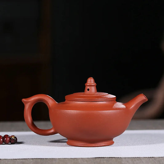 130ml Mini Purple Clay Teapot Yixing Purple Clay Pot Zisha Tea Set Raw Mine Clear Cement Milk Teapot Genuine Yixing Teapot