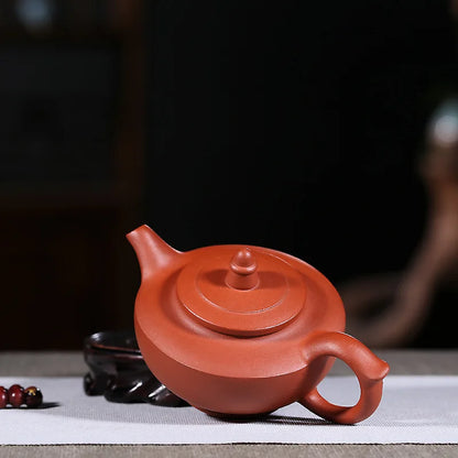130ml Mini Purple Clay Teapot Yixing Purple Clay Pot Zisha Tea Set Raw Mine Clear Cement Milk Teapot Genuine Yixing Teapot
