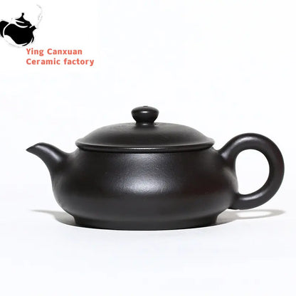 130ml Yixing Purple Clay Teapot Famous Handmade Dahongpao Reductive Burning Tea Pot Kettle Authentic Chinese Zisha Tea Set