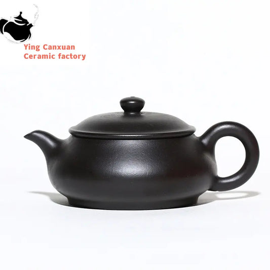 130ml Yixing Purple Clay Teapot Famous Handmade Dahongpao Reductive Burning Tea Pot Kettle Authentic Chinese Zisha Tea Set