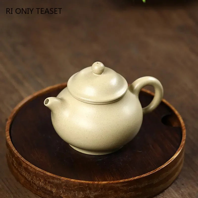 130ml Yixing Purple Clay Teapot Master Handmade Small Capacity Tea Pot Raw Ore Beauty Kettle Chinese Authentic Zisha Tea Set