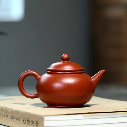 130ml Yixing Purple Clay Teapots Famous Handmade Dahongpao Tea Pot Beauty Kettle Chinese Zisha Teaware Tea Set Gifts Customized
