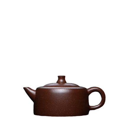 130ml Yixing Small Capacity Purple Clay Teapots Famous Artists Handmade Tea Pot Raw Ore Black Mud Kettle Chinese Zisha Tea Set