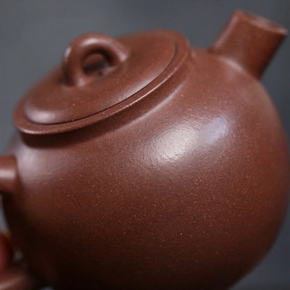 130ml Yixing Small Capacity Purple Clay Teapots Handmade Tea Pot Raw Ore Beauty Kettle Chinese High-end Zisha Tea Set Collection
