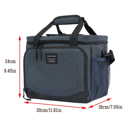 13L Thermal Bag Lunch Box for Work Travel Picnic Outdoor Car Refrigerator Portable Cooler Bags Beer Food Insulated Handbag Snack