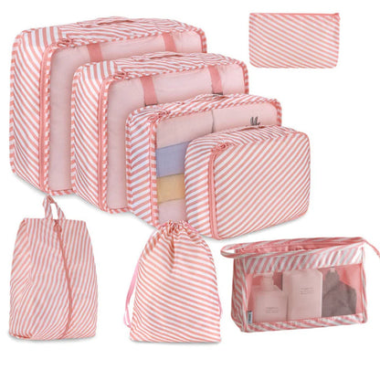 14/8/6Pcs Travel Organizer Set Clothe Shoe Tidy Pouch Wardrobe Suitcase Packing Set Storage Cases Portable Luggage Organizer