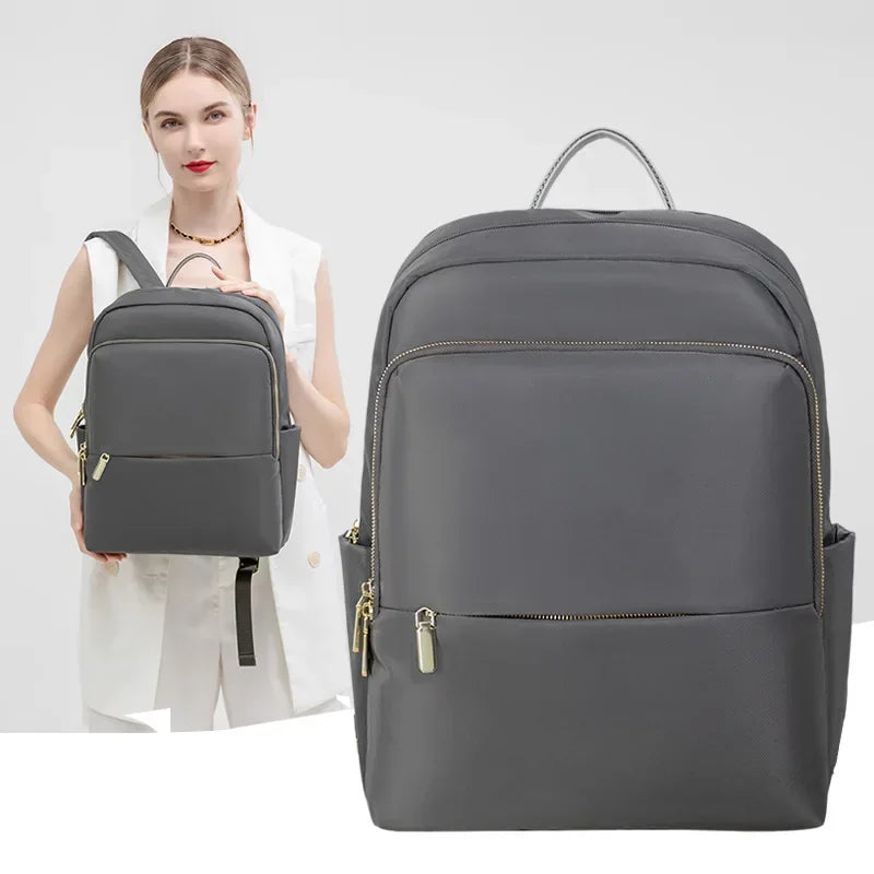 14 Inch Laptop Backpack Oxford Lady Travel Casual Street Bags Women College Student Schoolbag Waterproof Business Backpacks Bag