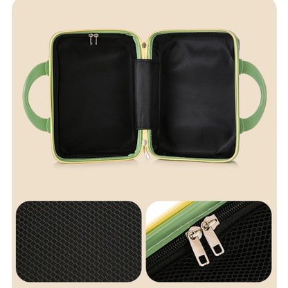 14 Inch Mini Hand Travel Luggage Cosmetic Bag Portable Carrying Bag Suitcase Makeup Bag for Women Girls