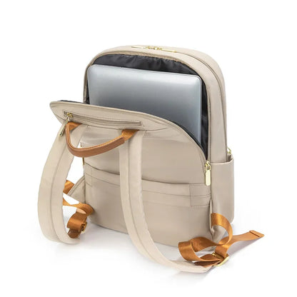 14 inch Laptop Backpack Oxford Ladies Travel Bag Female Bagpack Women College Student Schoolbag Large Capacity Business Backpack