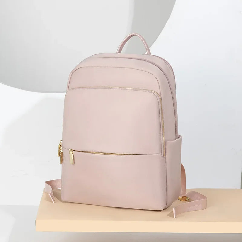14 inch Laptop Backpack Oxford Ladies Travel Bag Female Bagpack Women College Student Schoolbag Large Capacity Business Backpack