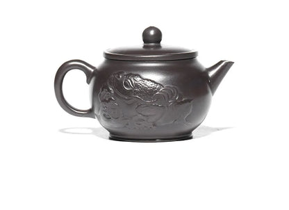 140cc Master Handmade Yixing Purple Clay Tea Pot Authentic Beauty Pot Raw Ore Zisha Puer Tea Infuser Customized Teaware