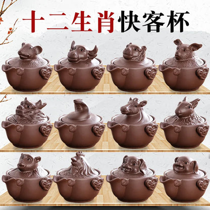 140cc Yixing Chinese Style Tea Pot Purple Clay Filter Teapots Beauty Kettle Famous Raw Ore Household Handmade Zisha Tea Set